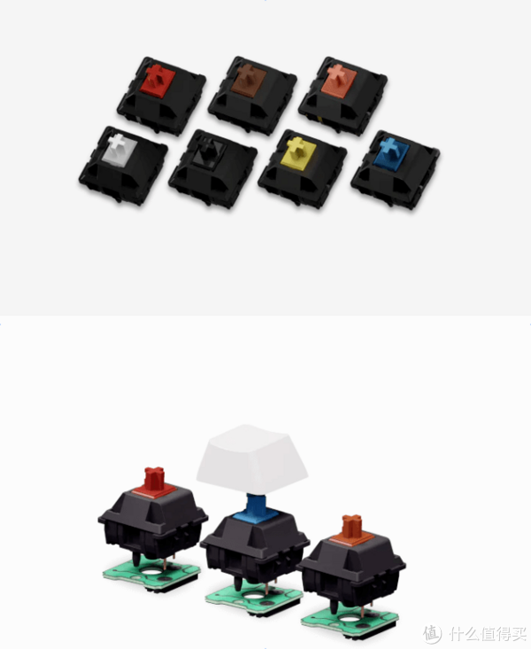 軸體分別是CherryMX，和凱華box軸V2.png